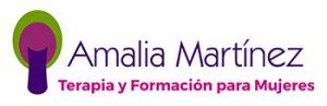 logo y lema terapia para mujeres - amalia martinez